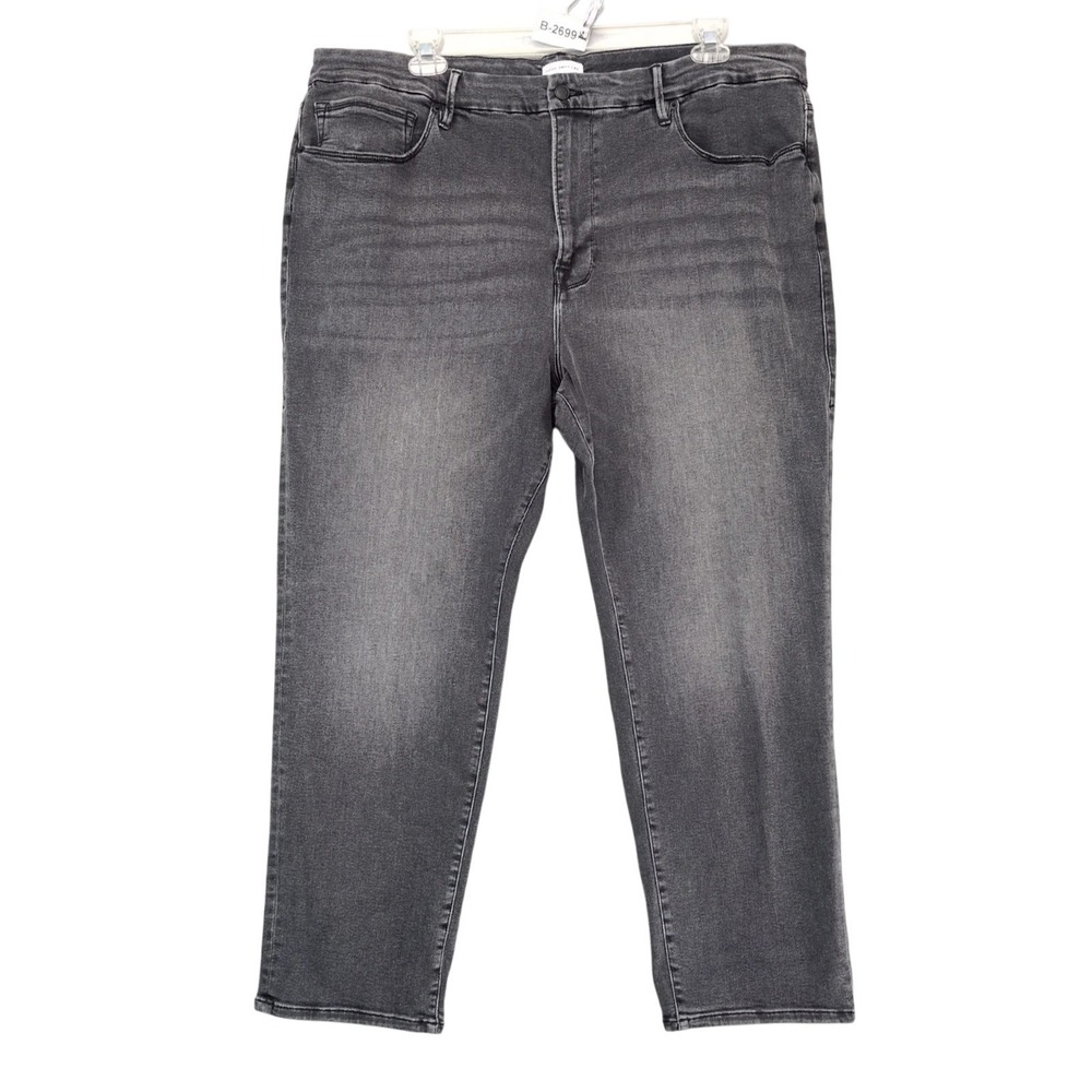Good American Calik Gray Skinny Jeans Womens 28-32 42x28" Always Fits Streetwear